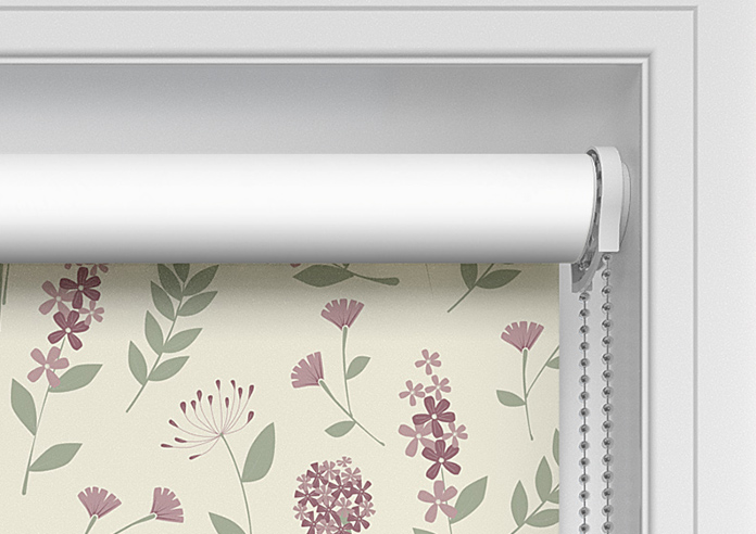 Retro Floral, Orchid Pink - Twist&Fit Roller Blind - Image 11